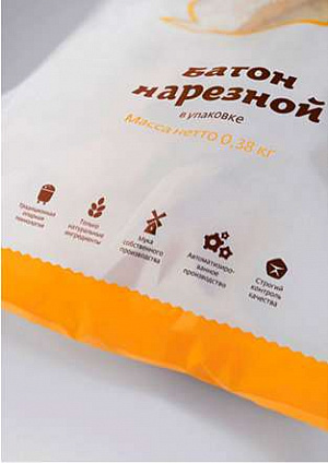 Дизайн упаковки продукции марки «Русский Хлеб»